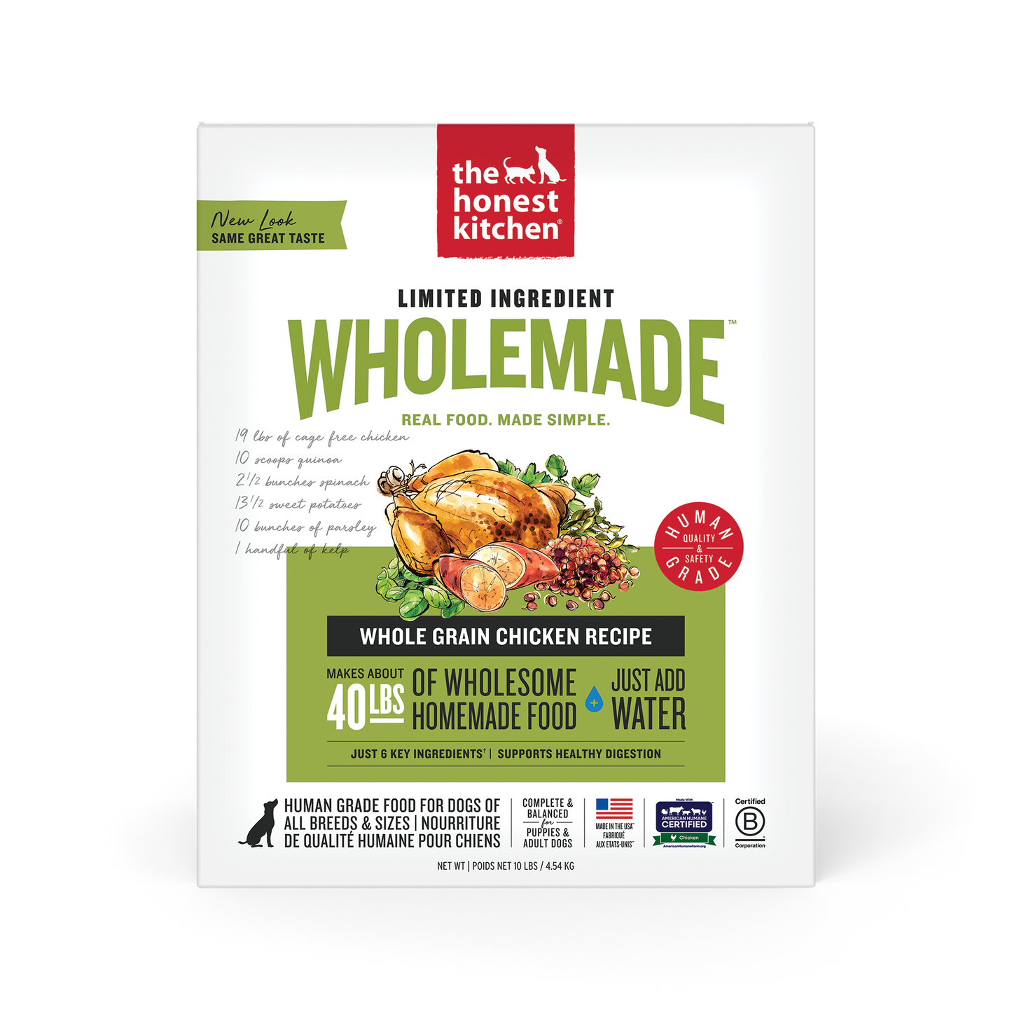 Honest Kitchen Limited Ingredient Chicken Recipe
