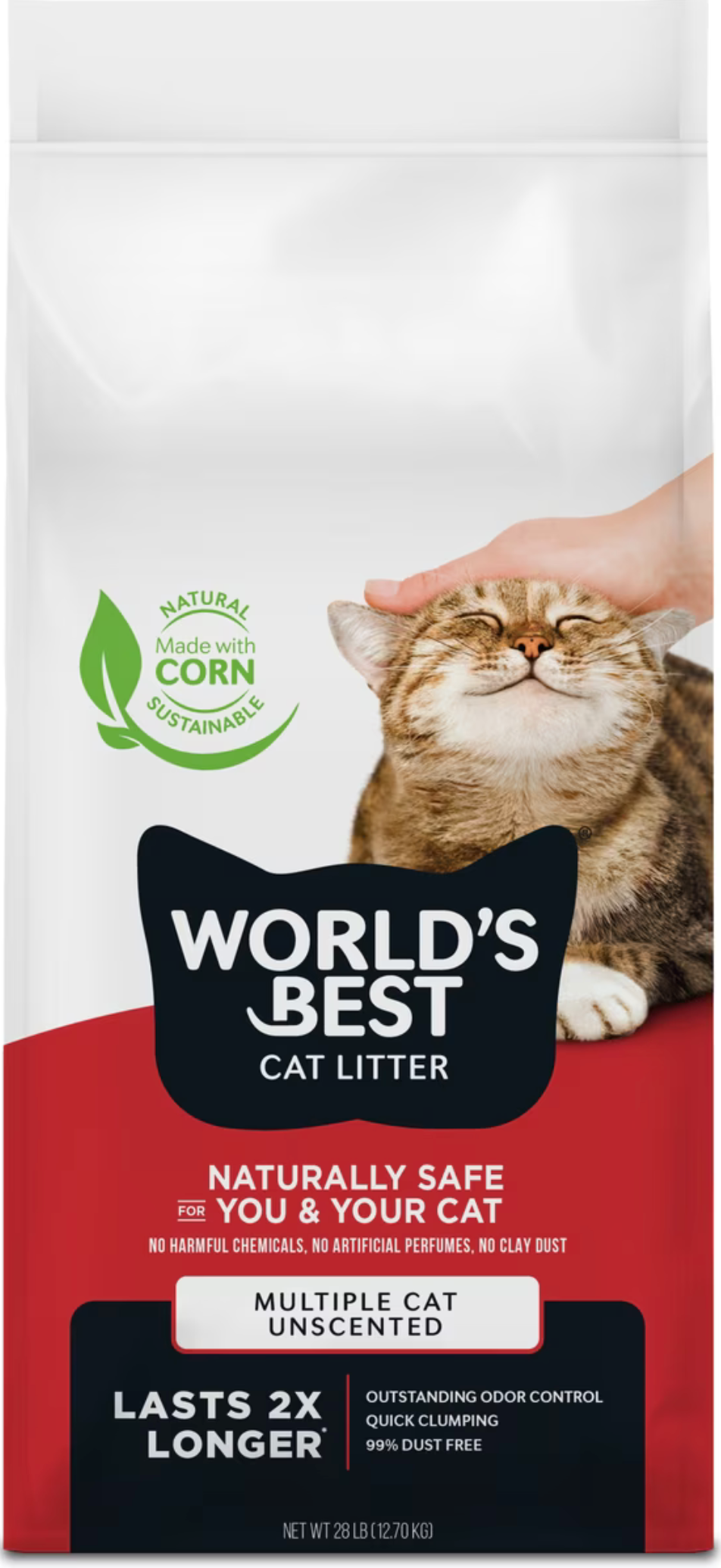 Worlds Best Multi-Cat Clumping Litter