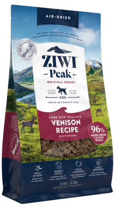 Ziwi Peak Air-Dried Venison Recipe