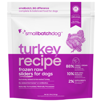 Small Batch Raw Frozen Turkey Batch