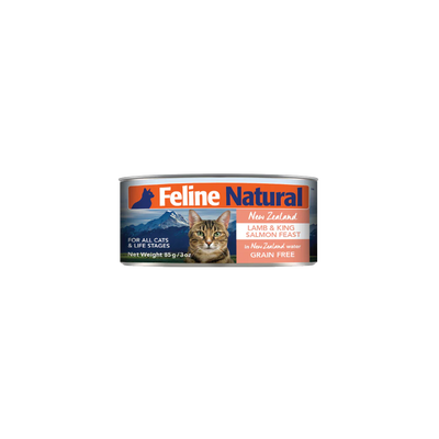Feline Natural Lamb & Salmon  Feast