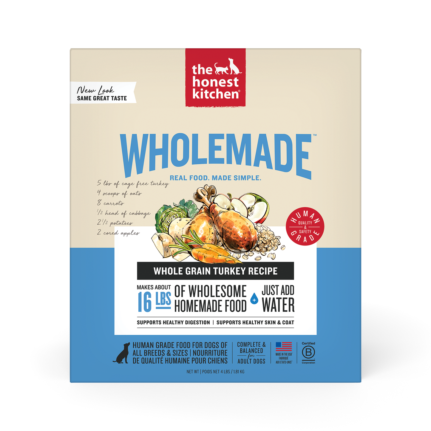 Honest Kitchen Whole Grain Turkey Recipe