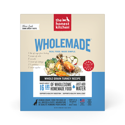 Honest Kitchen Whole Grain Turkey Recipe