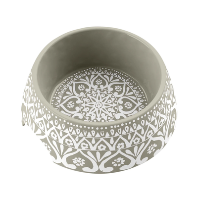 Abode Boho Medallion Pet Bowl