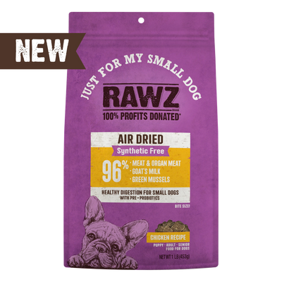 Rawz Air Dried Just for My Small Dog Chicken