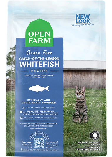 Open Farm Catch of the Season Whitefish Grain-Free Cat
