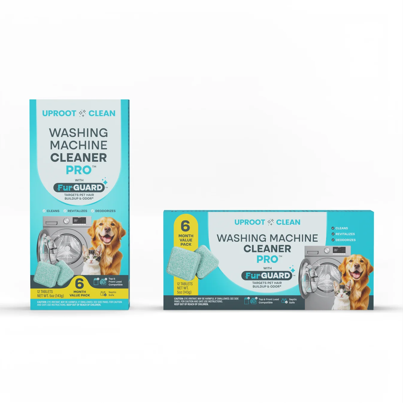 Uproot Washing Machine Cleaner Pro  6 Month Value Pack