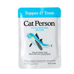 Cat Person Tuna Mousse Topper & Treat