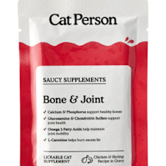 Cat Person Bone & Joint Chicken & Shrimp Lickable Supplement