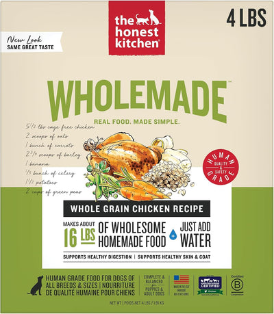 Honest Kitchen Whole Grain Chicken Recipe