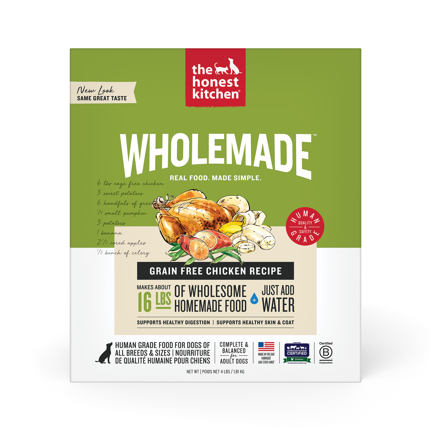 Honest Kitchen Grain-Free Chicken Recipe