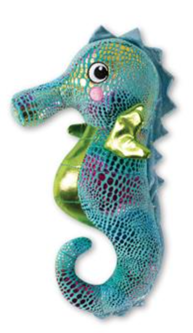 Fringe Shelly The Seahorse Plush Dog Toy