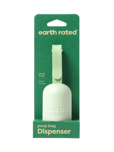 Earth Rated Dispenser with Unscented Poop Bags