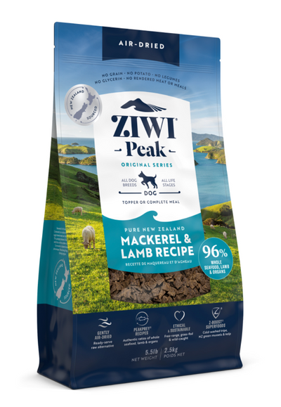 Ziwi Peak Air-Dried Mackerel & Lamb Recipe