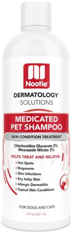 Nooties Dermatology Medicated Pet Shampoo 8 oz.