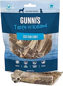 Gunni's Cod Skin Chips Treat 9 oz.
