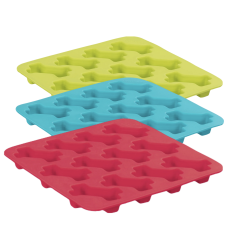 Messy Mutts Silicone Bake & Freeze Bone Shape Dog Treat Making Mold