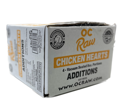 OC Raw Additions Chicken Heart 2 lb