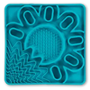 Messy Mutts Framed Flower Spill Resistant Silicone Lick Mat