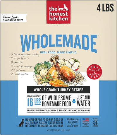 Honest Kitchen Whole Grain Turkey Recipe