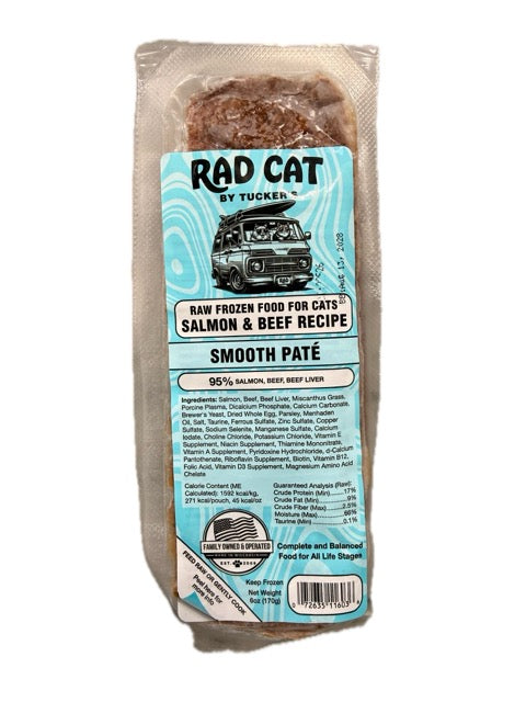 Rad Cat Frozen Salmon & Beef Smooth Pate
