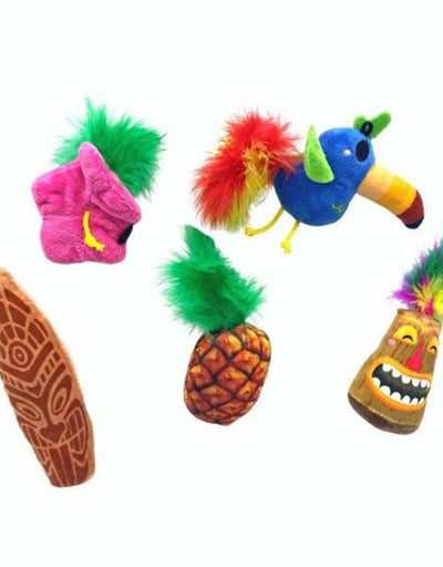 FabCat Tiki Cat Toys