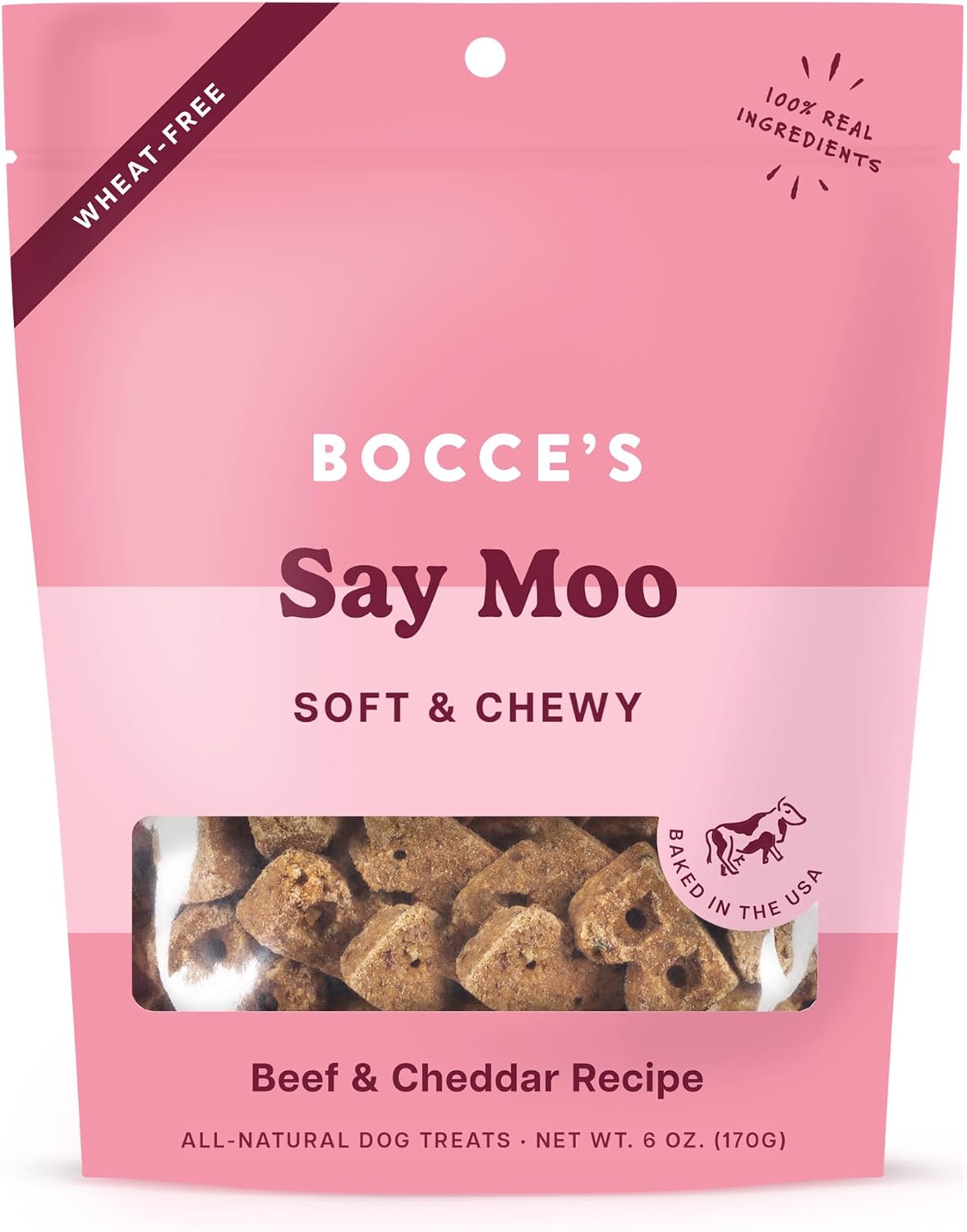 Bocce's Beef & Cheddar Say Moo 6 oz.
