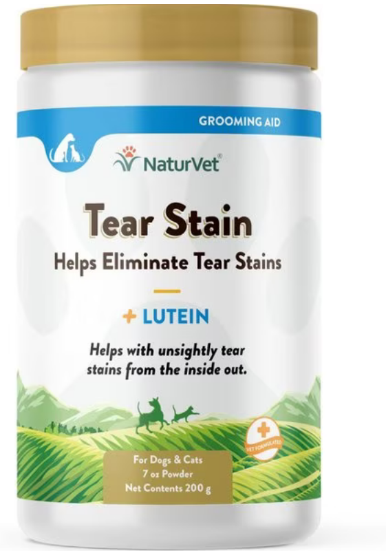 NaturVet Tear Stain Supplement Powder 200g