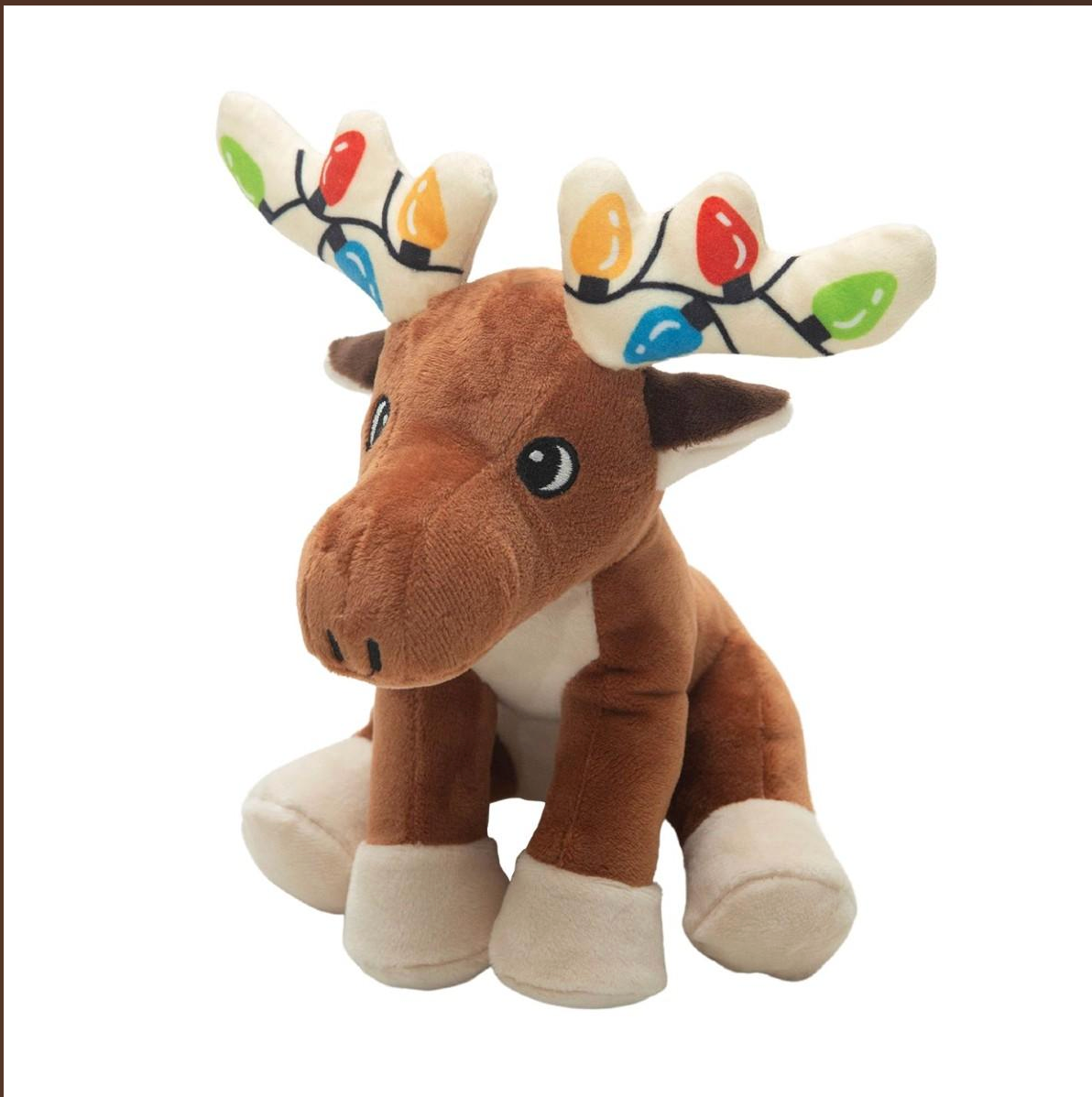 SnugArooz Marty Christmas Moose 8.5"