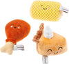 Pearhead Thanksgiving Dinner Dog Toy Set 3 pc