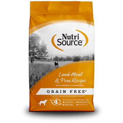 Nutri Source Grain-Free Lamb Meal & Peas Formula