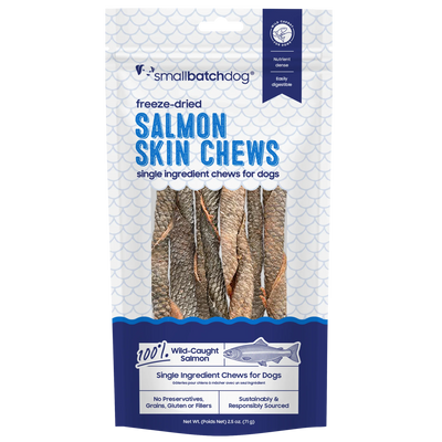 Small Batch Freeze Salmon Skin 2.5 oz