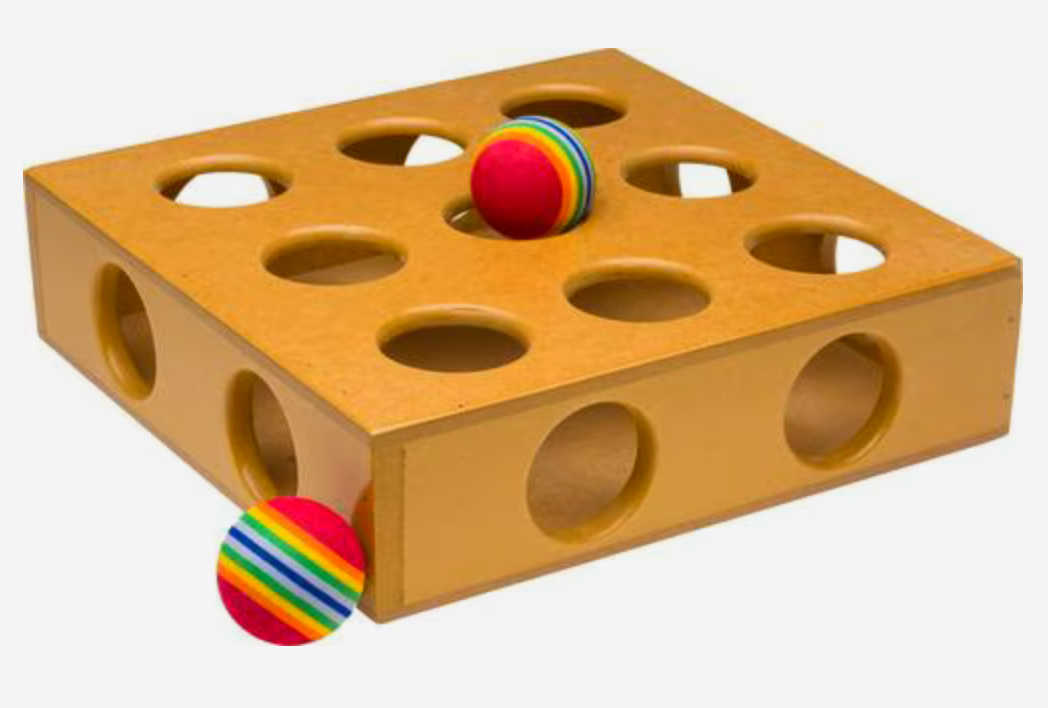 SmartCat Peek-and-Play Box Cat Toy