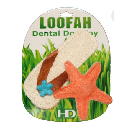 Hip Doggie Loofah Sandal & Starfish
