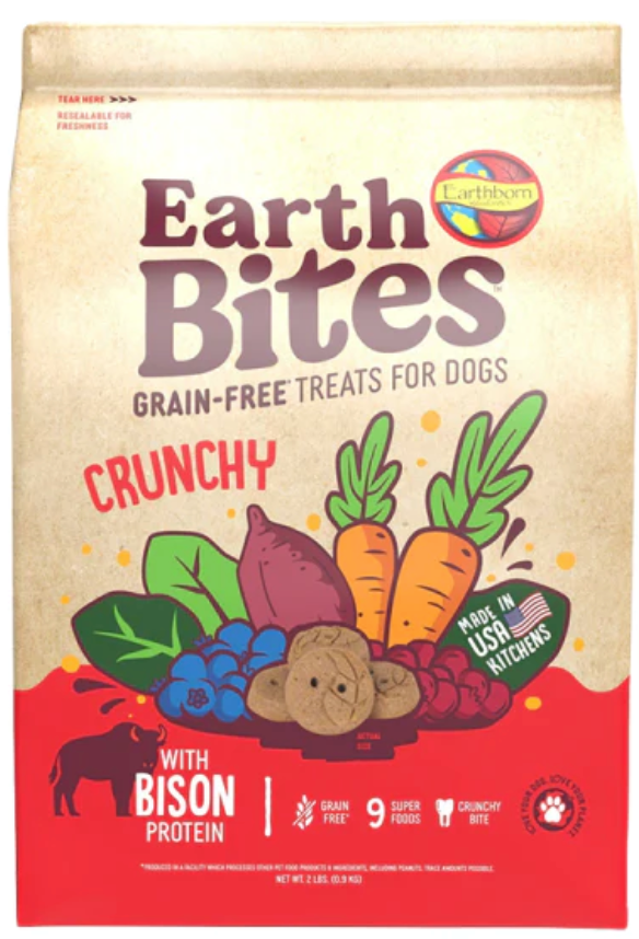 Earthborn Holistic EarthBites Grain Free Bison & Pumpkin Treats