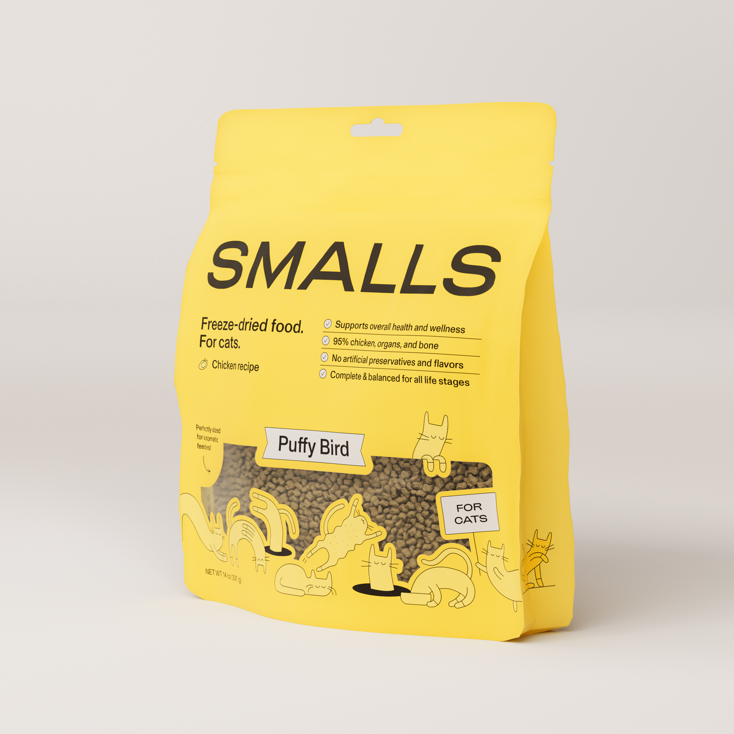 Smalls Freeze Dried Chicken Cat 14 oz