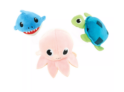 Coastal Lil Pals "Under the Sea" 3 Pack Plush Toys