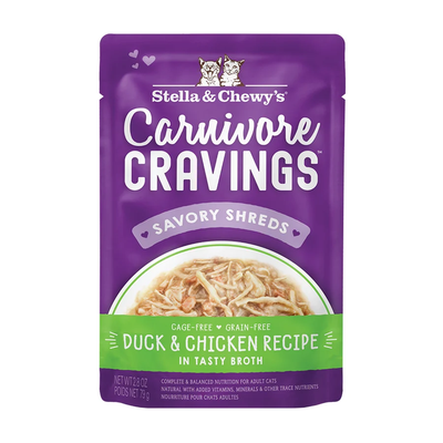 Stella & Chewy's Cat Carnivore Cravings Duck & Chicken Pouch