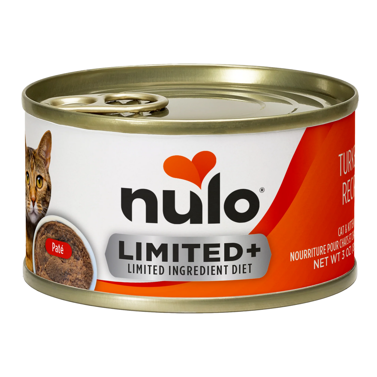 Nulo Limited+ Cat & Kitten Turkey Pate