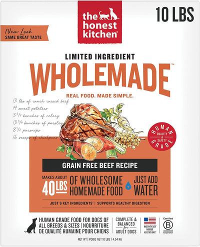 Honest Kitchen Limited Ingredient Beef Recipe