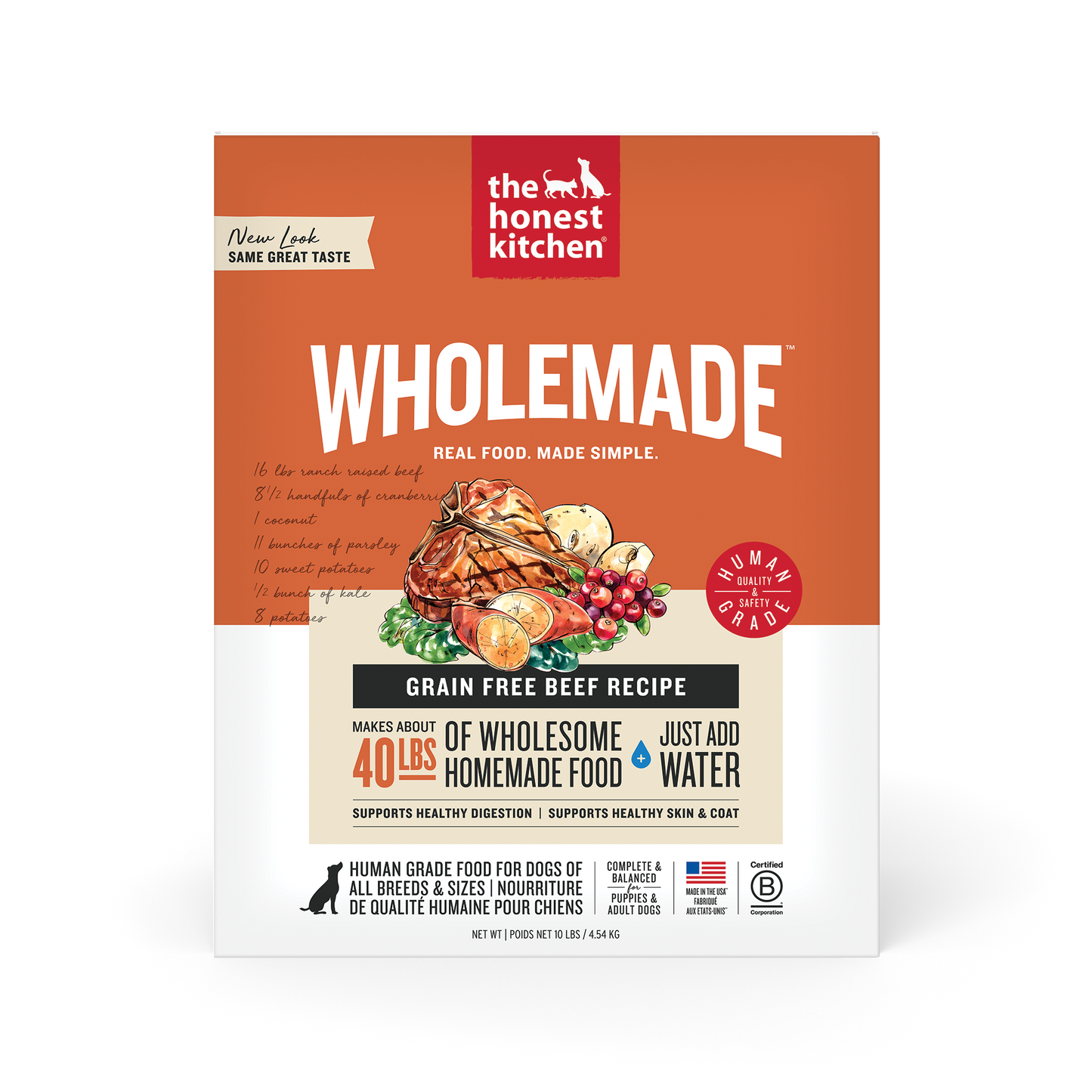 Honest Kitchen Grain Free Beef Recipe