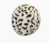 Fluff & Tuff Snow Leopard Ball Squeakerless 5"