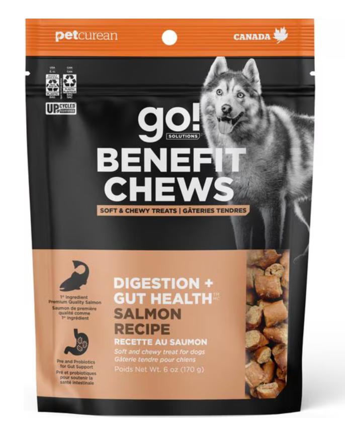 Go! Benefit Chews Digestive + Gut Health Salmon 6 oz