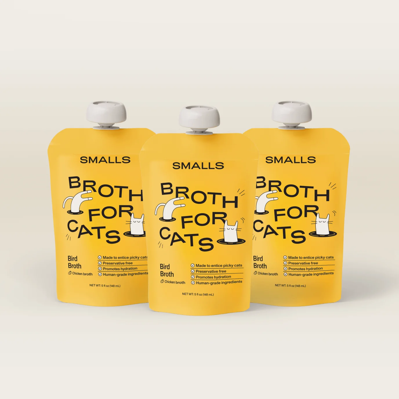 Smalls Bird Broth Cat 5 oz
