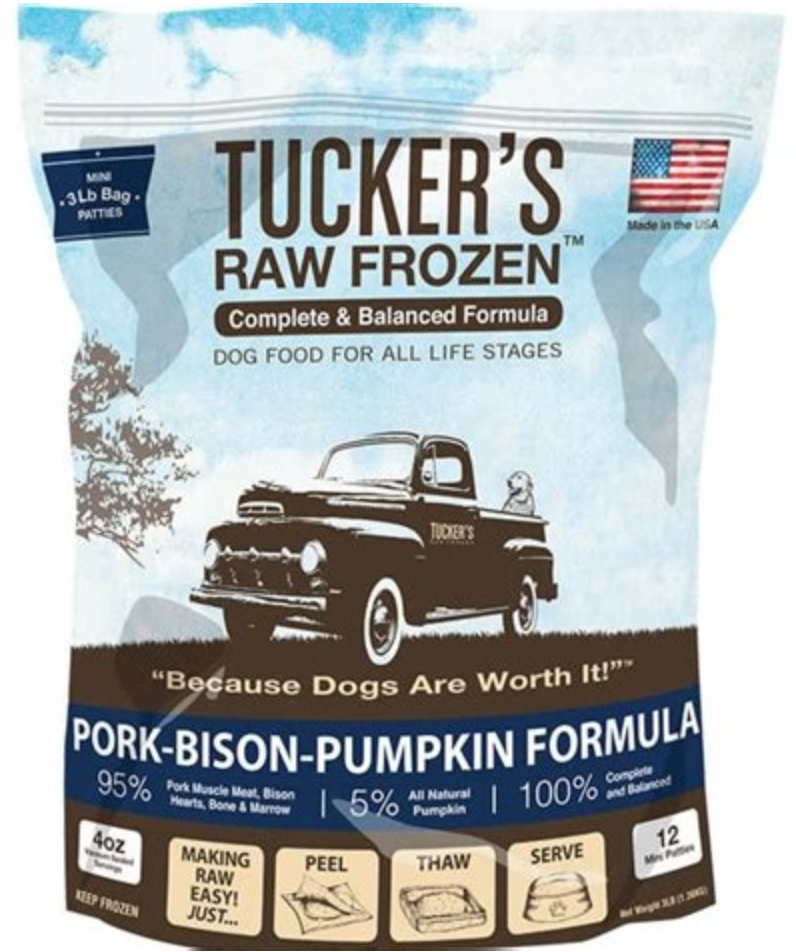 Tuckers Pork, Bison & Pumpkin