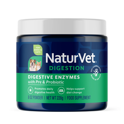 NaturVet Digestive Enzymes & Probiotics