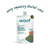 Woof Pet LickWells Doggy Dental Peanut Butter & Kelp 12 oz