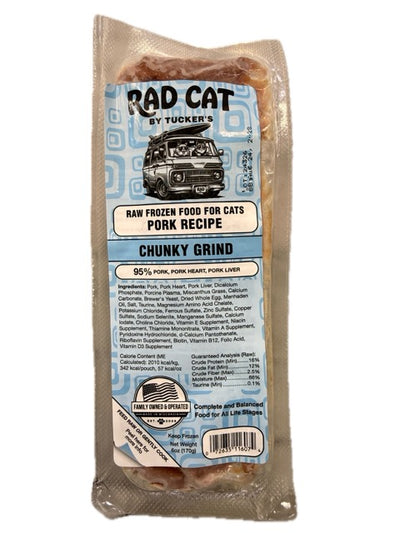 Rad Cat Frozen Pork Chunky Grind
