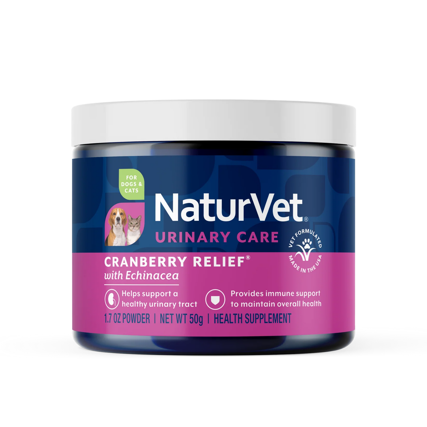 NaturVet Cranberry Relief Powder 50gm