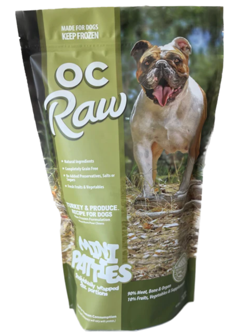 OC Raw Turkey & Produce
